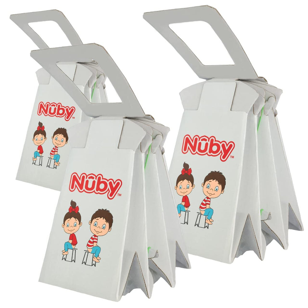 Nuby durable portable potty for toddlers up to 60 pounds on the go.