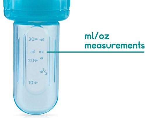 Nuby EZ Squee-Z markings in oz and ml for portions