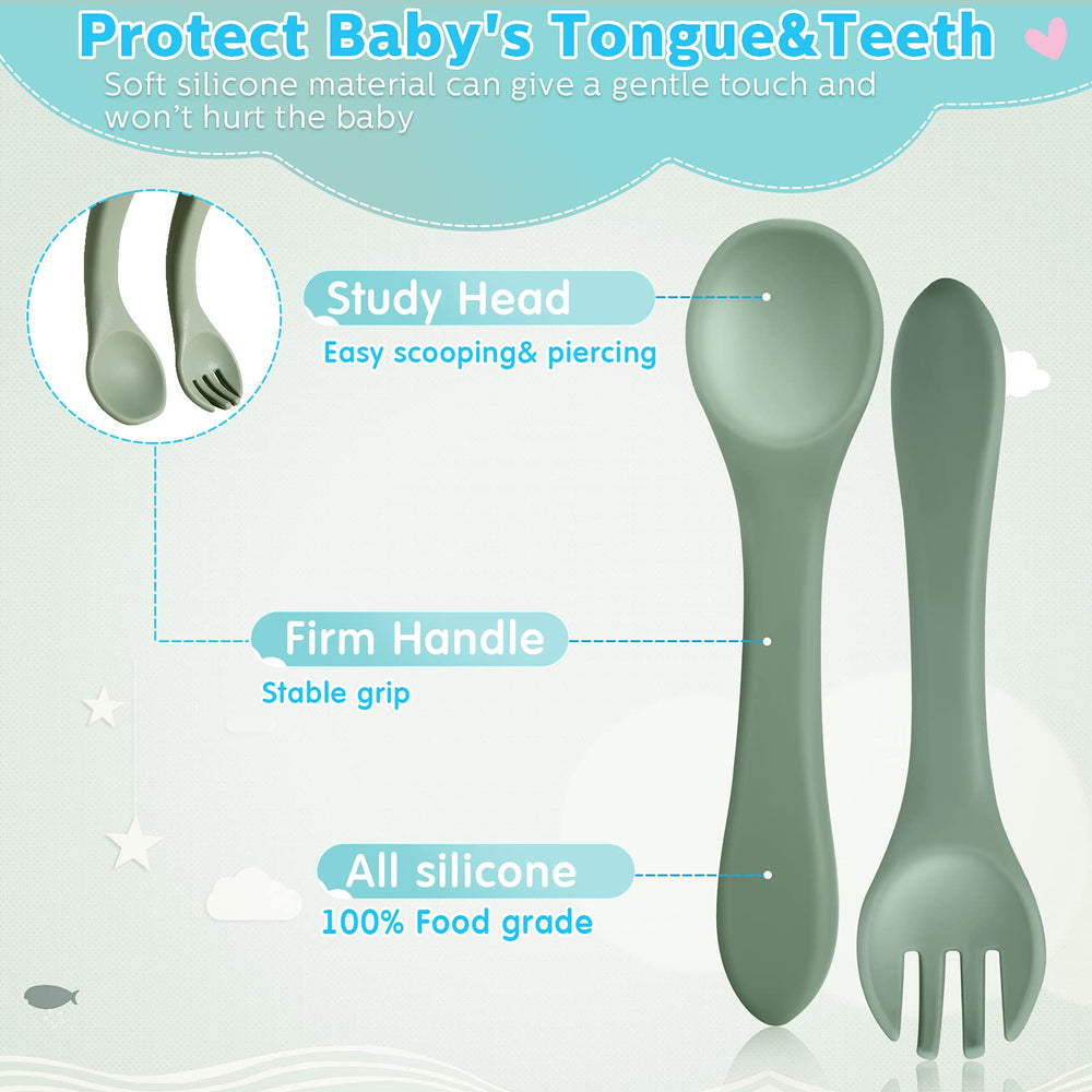 Nuenen three-color pack supports playful mealtimes.