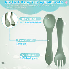 Nuenen three-color pack supports playful mealtimes.