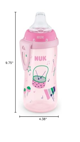 NUK 62703 Active Toddler Cup cap protects spout and keeps it clean.