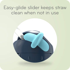 NUK Batman spill-proof design helps keep mess to a minimum.