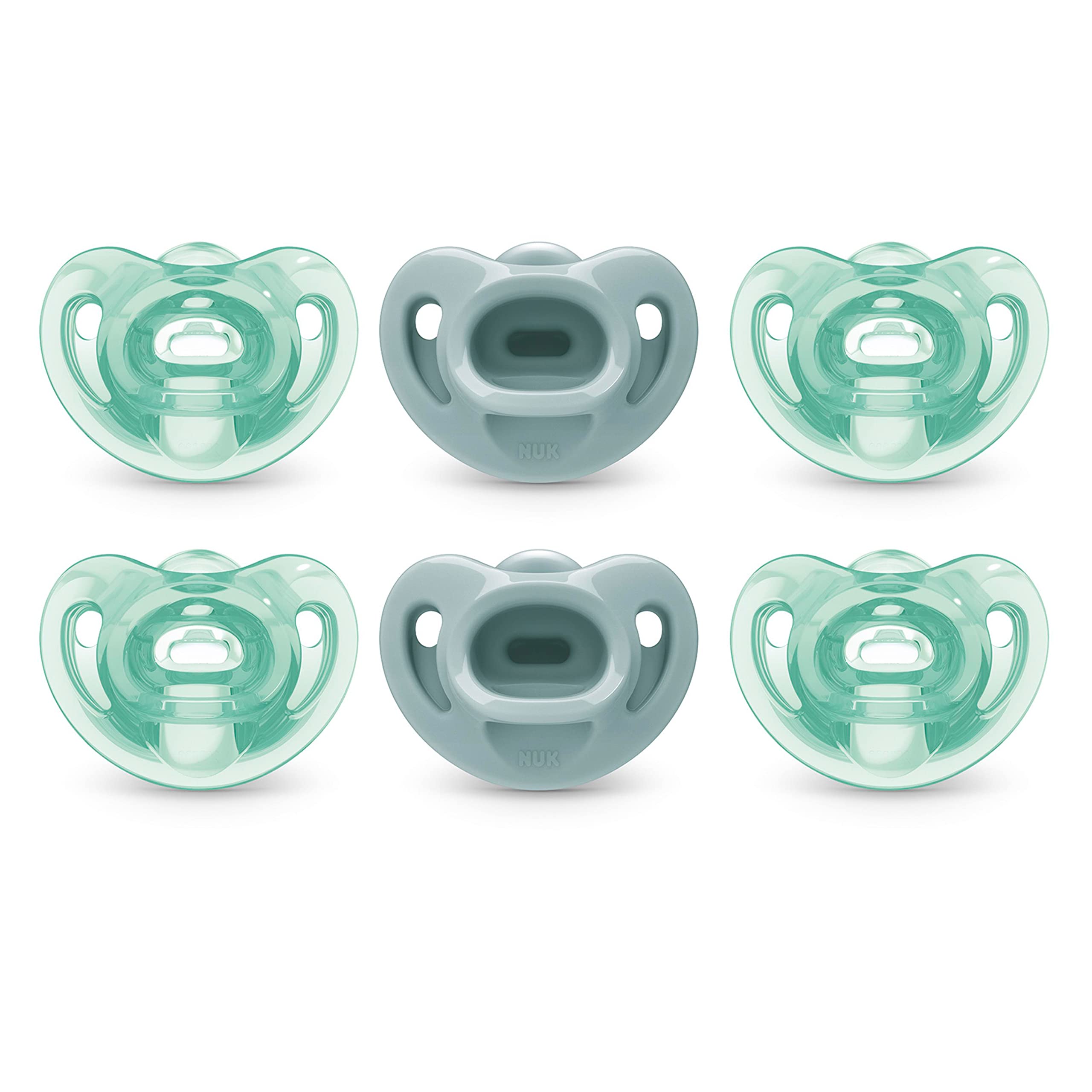 NUK Comfy Pacifier newborn-nipple for gentle soothing and natural latch.