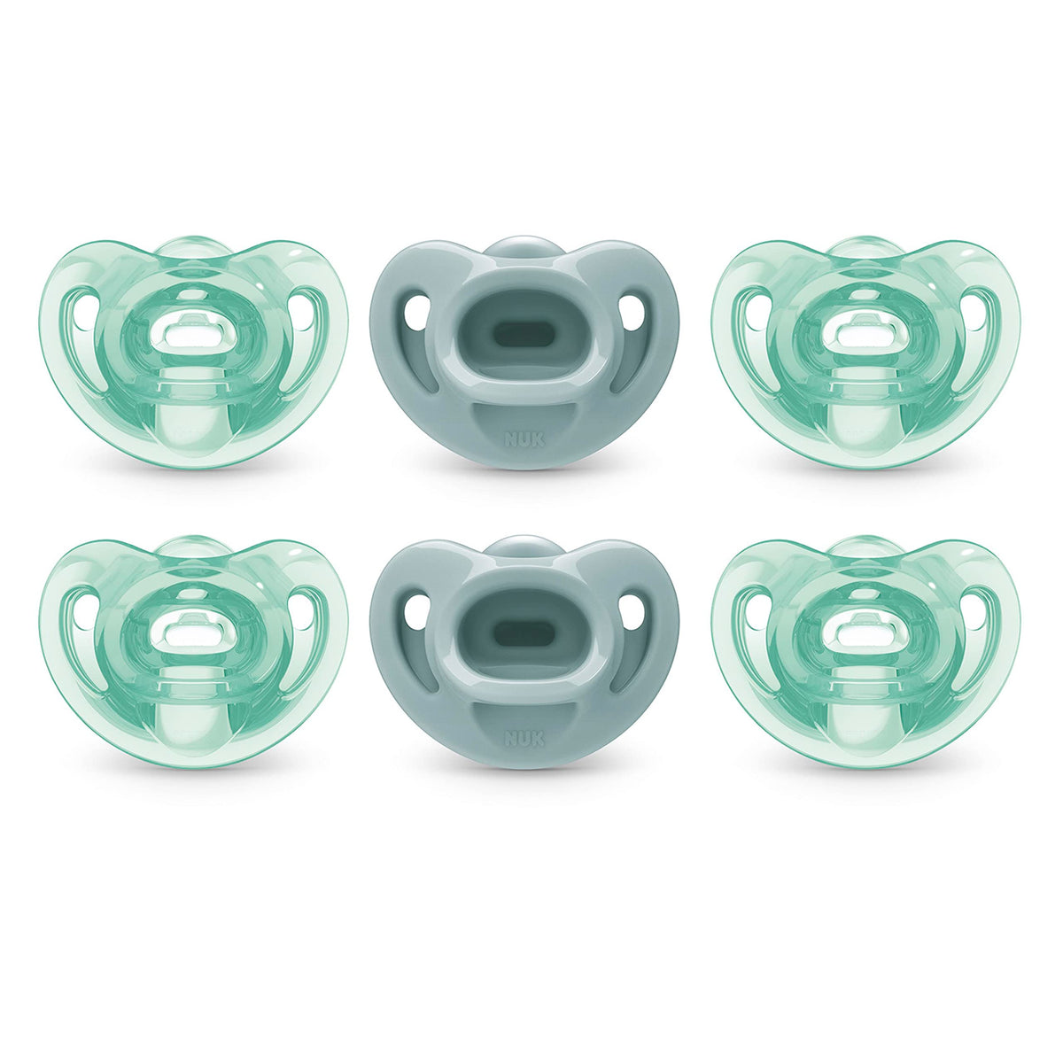 NUK Comfy Pacifier newborn-nipple for gentle soothing and natural latch.