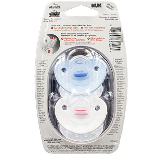 NUK Disney pacifier in travel-ready case for on-the-go care.