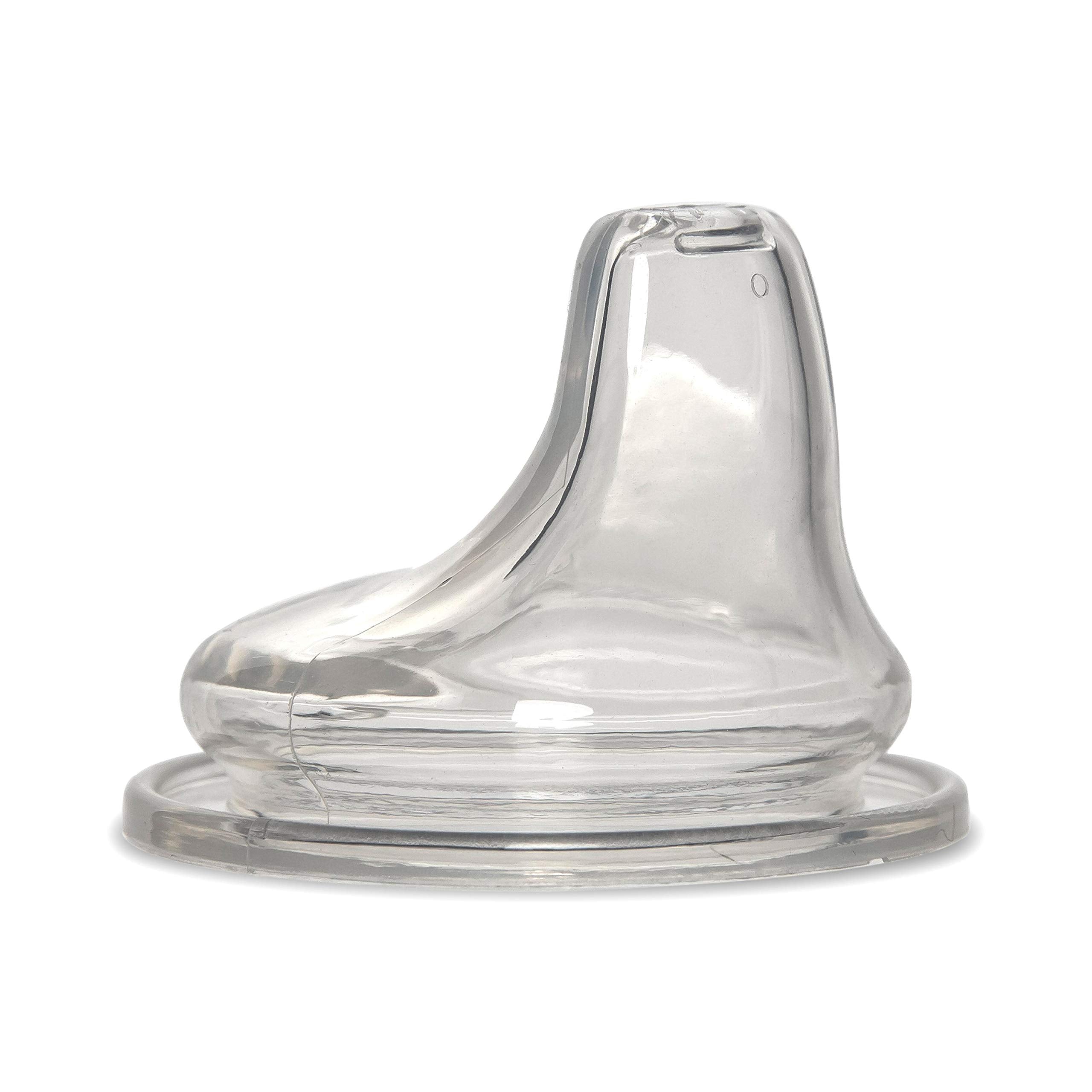 NUK cup in-use image demonstrates spill-proof performance during transitions