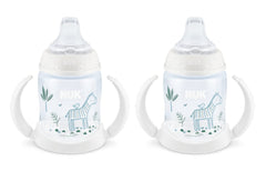NUK Disney Learner Sippy Cup Woodlands Zebra spill-proof spout for gentle transition