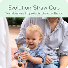 NUK Evolution Straw Cup 100 percent leak proof design for mess free use