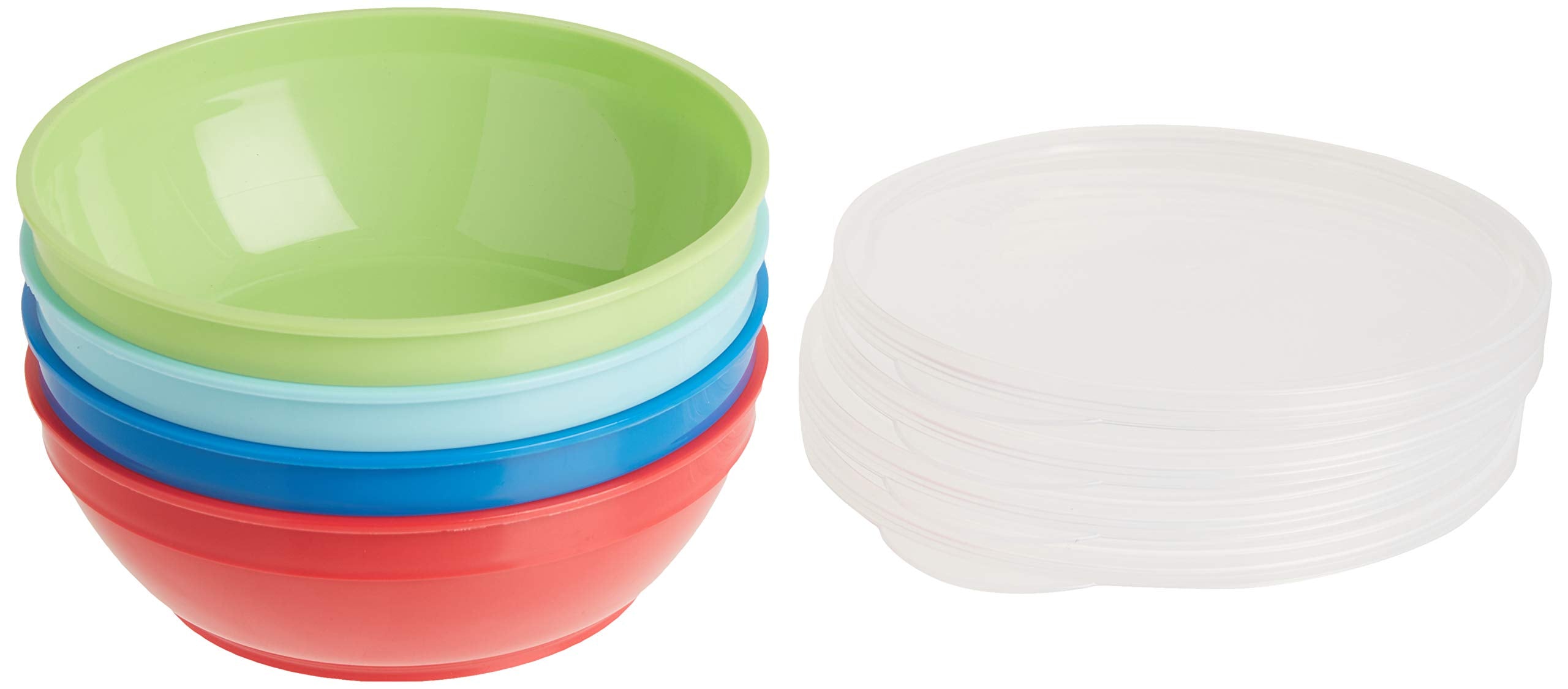 NUK First Essentials Bunch-a-Bowls microwave-safe for reheating portions