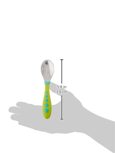 NUK First Essentials blue spoons with durable tips for everyday meals