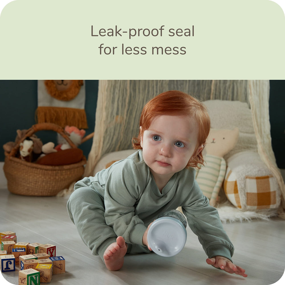 NUK for Nature Everlast dishwasher-safe design simplifies cleaning after meals.