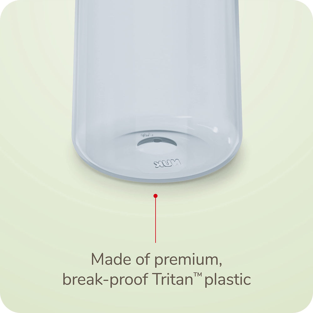 NUK for Nature Everlast leak-proof seal prevents spills during play.