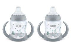 NUK Learner Cup elephant design set, easy transition from bottle to cup for babies