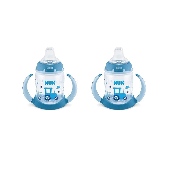 NUK Learner Cup tractor design, ideal for little hands at mealtimes