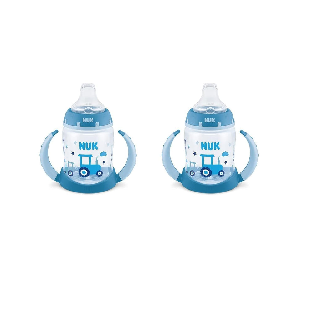 NUK Learner Cup tractor design, ideal for little hands at mealtimes