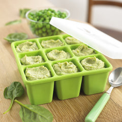 NUK one-ounce portion freezer cubes for precise feeding portions.