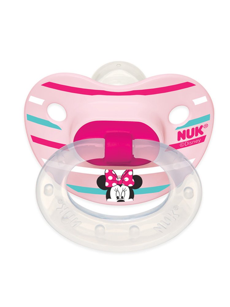 NUK orthodontic nipple supports natural tongue movement and gentle jaw development