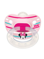 NUK orthodontic nipple supports natural tongue movement and gentle jaw development