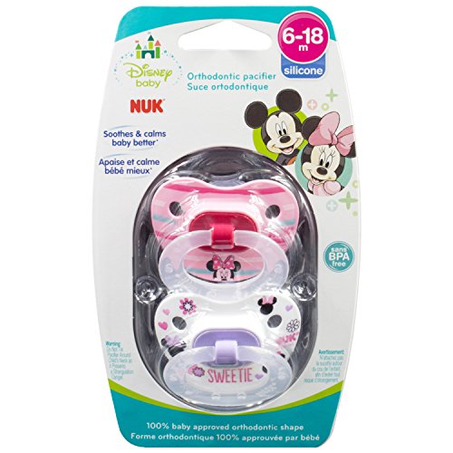 NUK design supports easy breast-to-pacifier transitions for caregivers