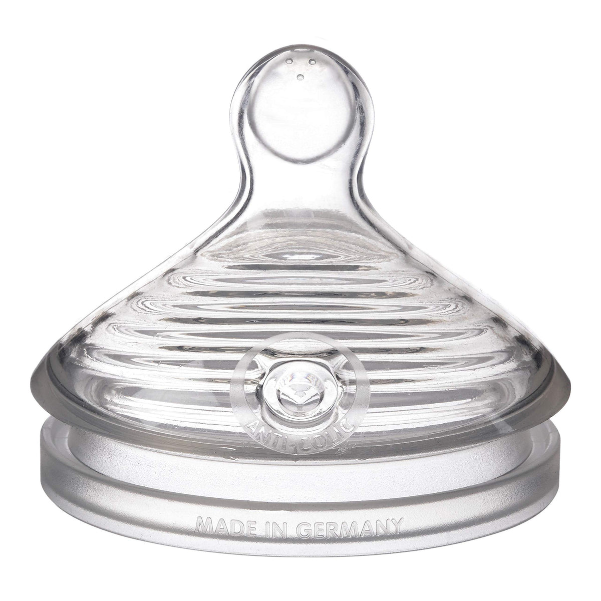 NUK Simply Natural multi-hole nipple for natural feeding feel and bonding.