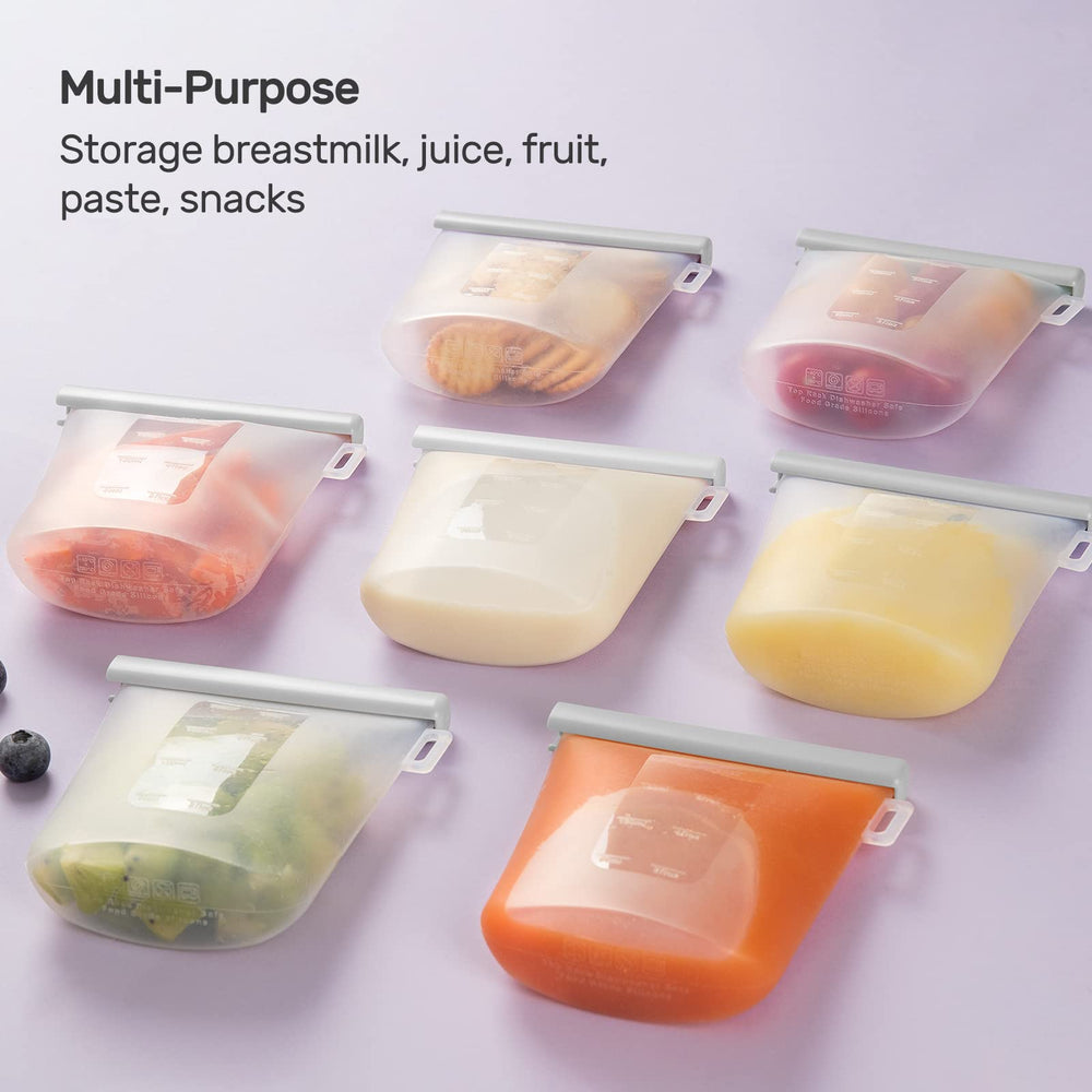 Nuliie 8oz capacity bag with clear volume mark for quick prep