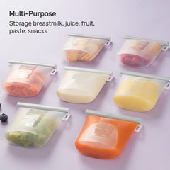 Nuliie 8oz capacity bag with clear volume mark for quick prep