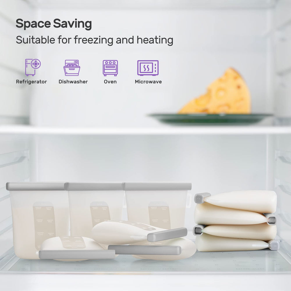 Nuliie dishwasher-safe silicone bags for simple cleaning