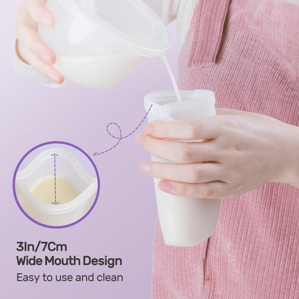 Nuliie double-seal leak-proof design prevents spills