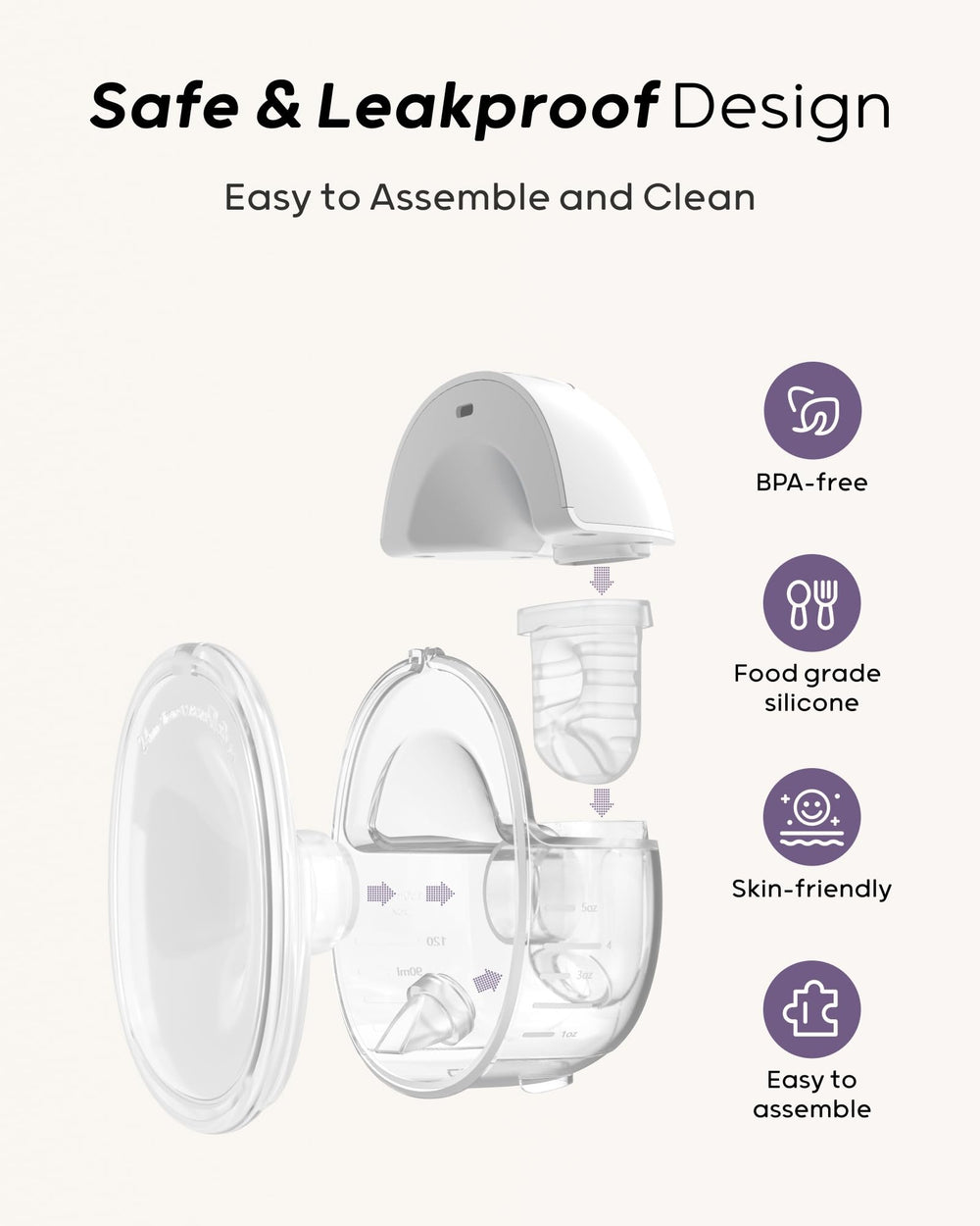 Nuliie S32 portable wearable design for home, office, or travel