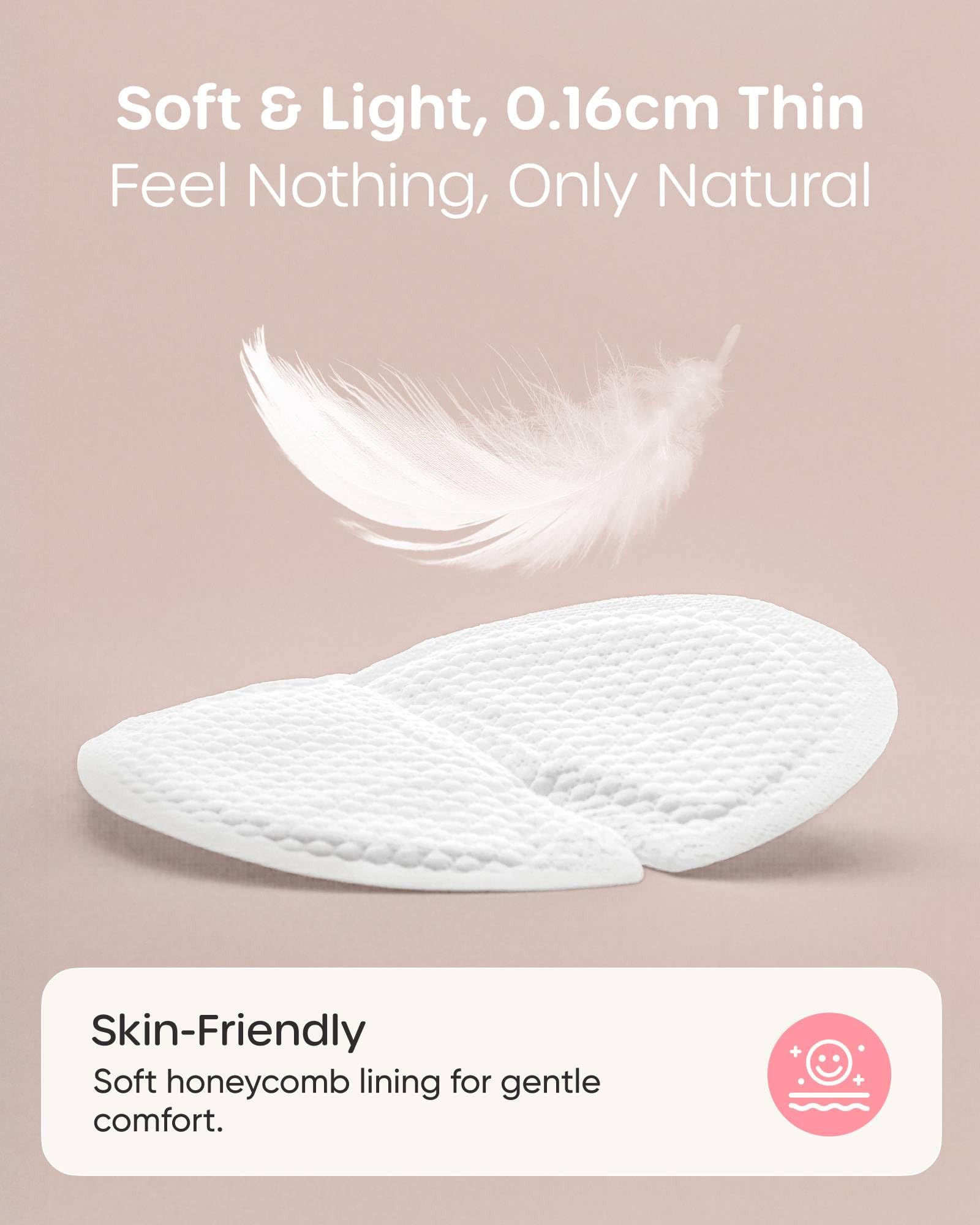 Nuliie pads individually wrapped for clean, portable changes.