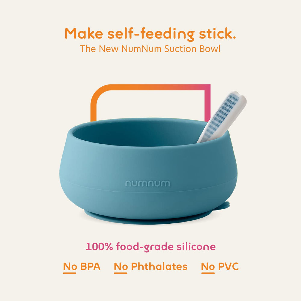 NumNum stage-two GOOtensils for confident food-to-mouth feeding