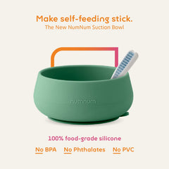 NumNum suction bowl non slip helps keep meals on the tray.