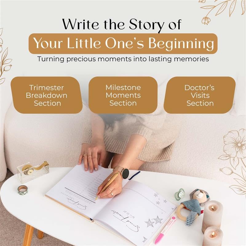 Back keepsake envelope in Nuna Paper Co. journal for memories and mementos
