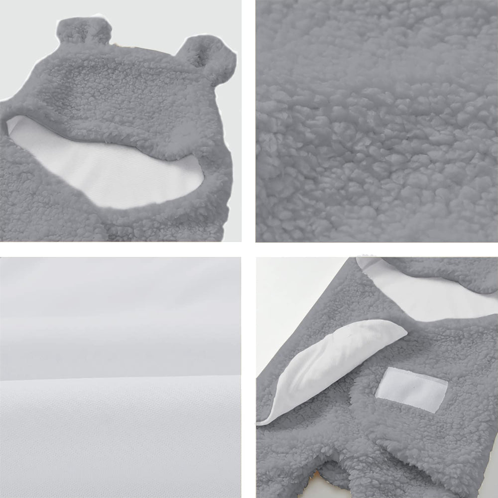 Nunibum anti-escape design swaddle keeps baby secure during rest.