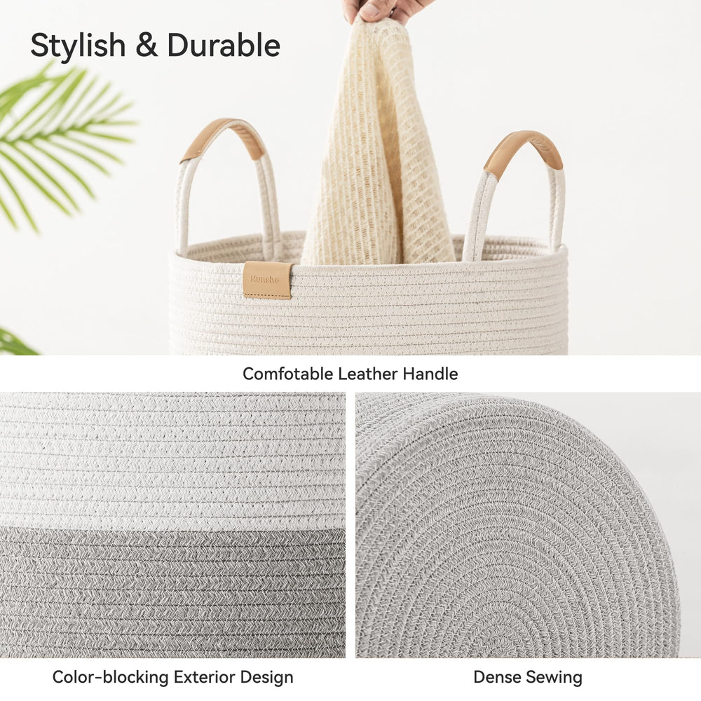 Nunsino versatile storage bin doubles as decor in living spaces.