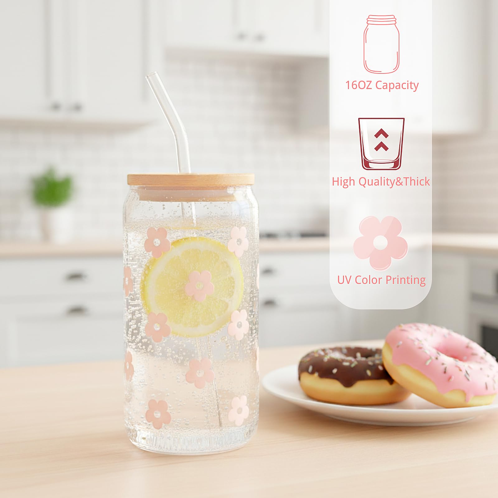 Nunubeo reusable straw with brush supports eco-friendly sipping.