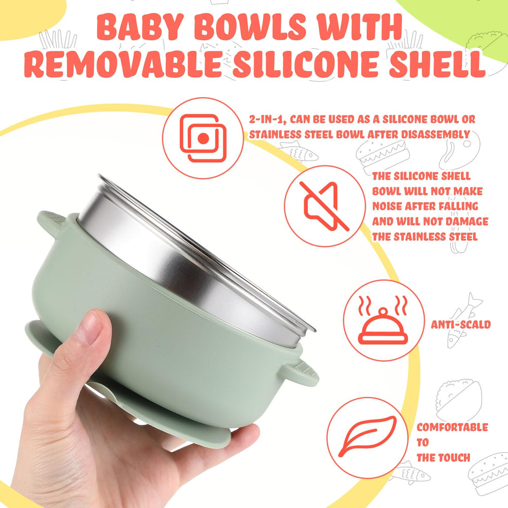 Nuogo dishwasher-safe bowls simplify cleanup after meals