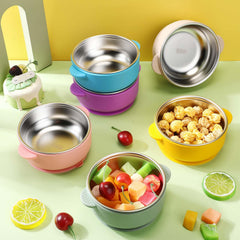 Nuogo bowls show removable silicone shells for easy cleaning and reheating