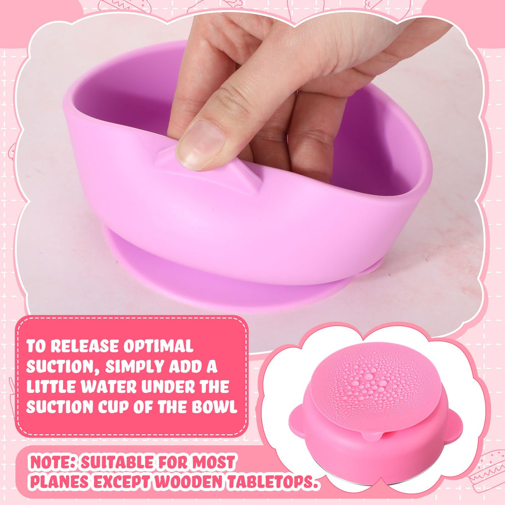 Nuogo six colorful bowls promote color coding and portion awareness.