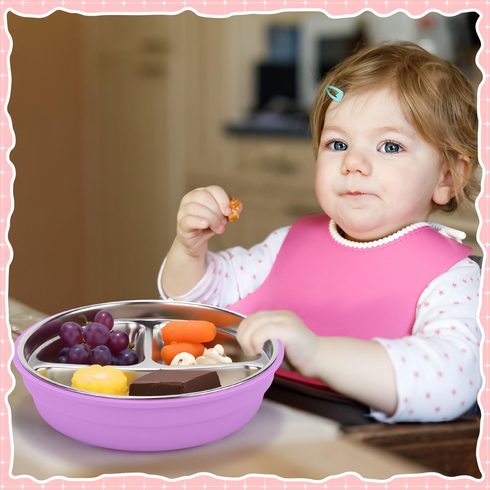 Nuogo red series dining set adds bright color to mealtime.