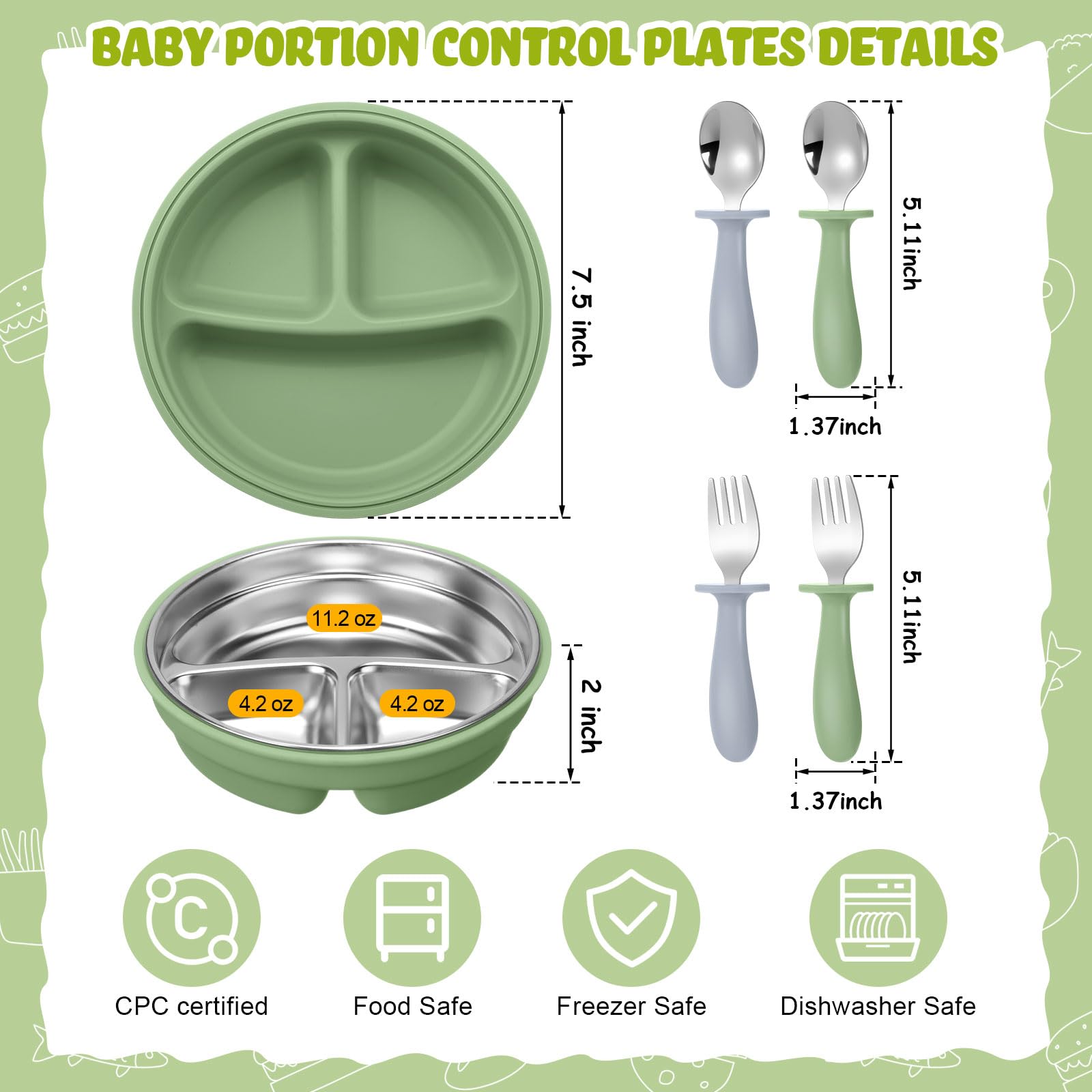 Nuogo silicone shell removable for heat safety during meals.