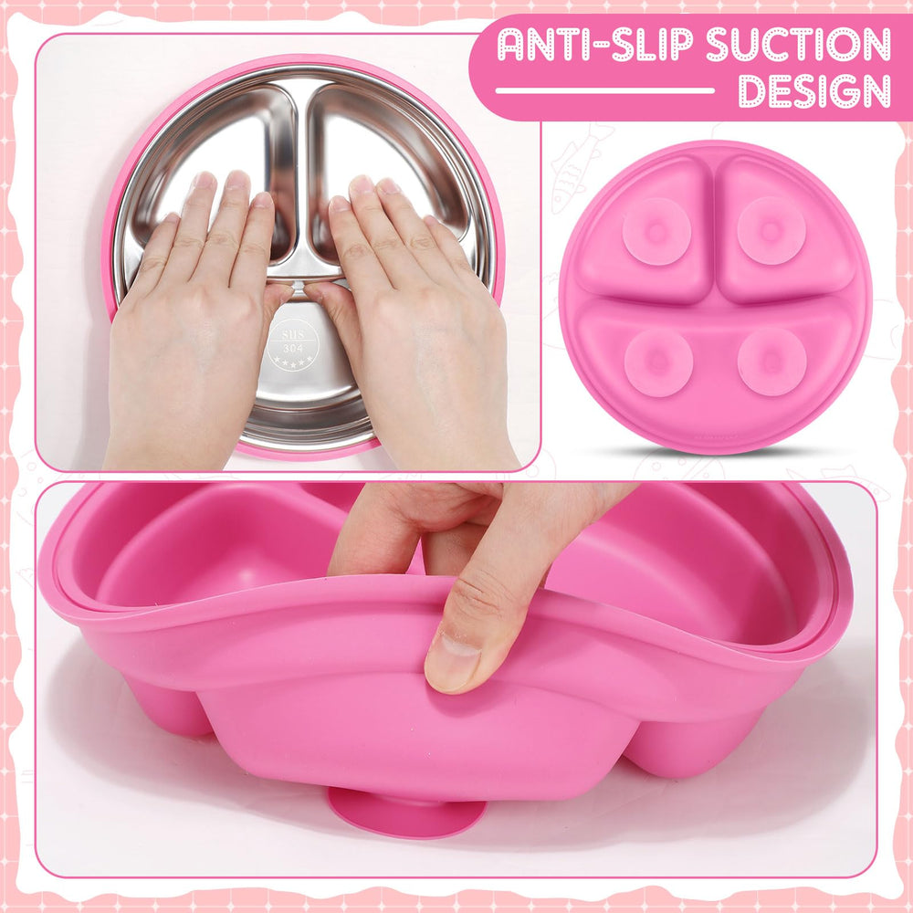 Nuogo 3-piece set supports easy weaning and self-feeding practice.