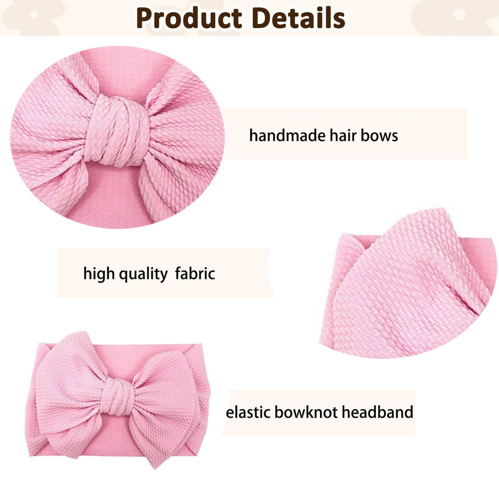 NUOSYI toddler headband with mint green bow for casual looks.