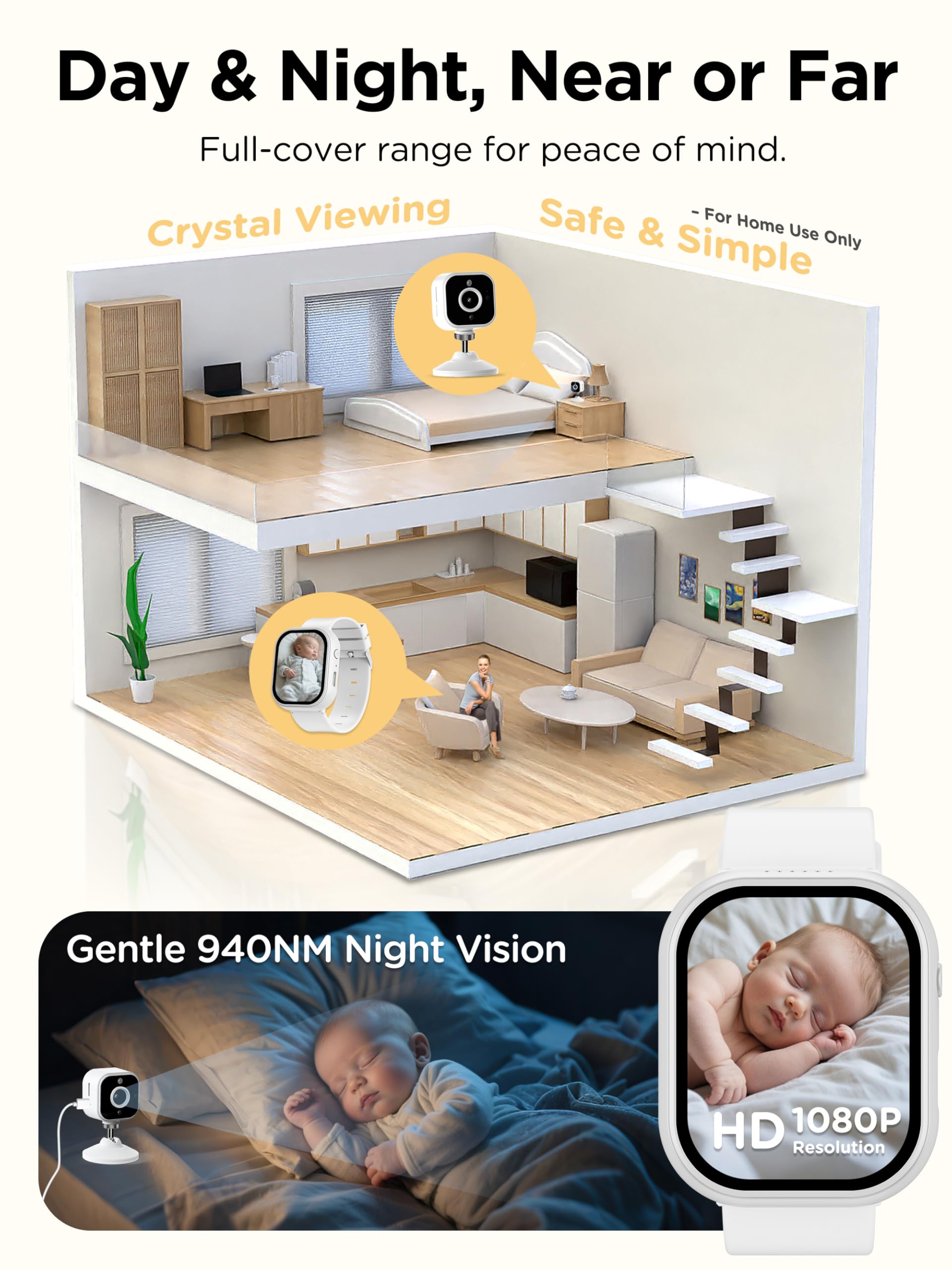 NUOTUN lullabies playback offers soothing sounds for bedtime