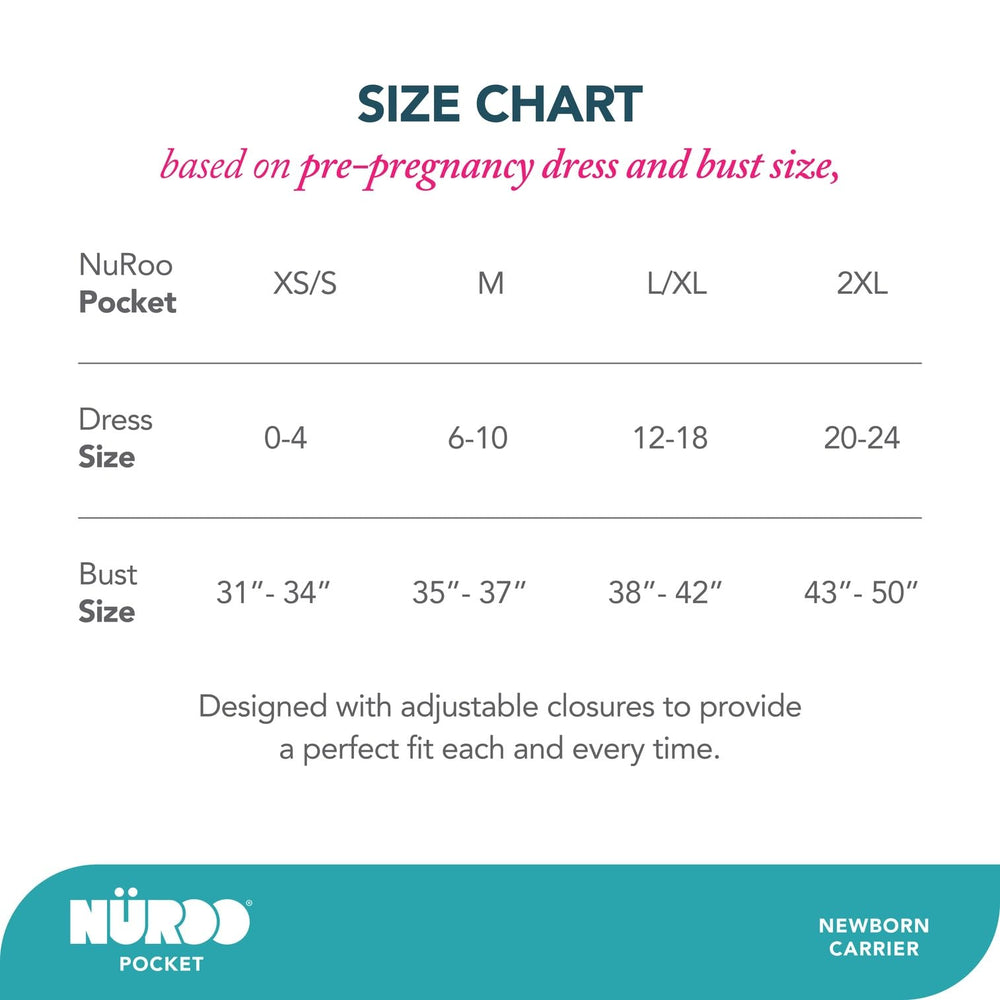 NuRoo Pocket Skin-to-Skin Carrier Shirt moisture-wicking fabric keeps both comfortable.