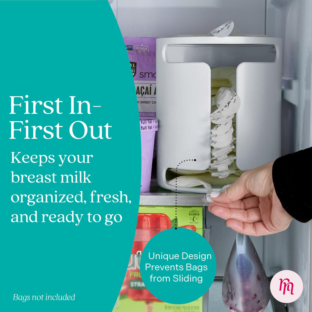 Nurse & Nourish freezer safe material preserves milk bags safely.