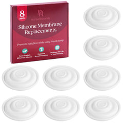 Nurse & Nourish silicone diaphragm membrane for a secure seal and efficient milk expression.