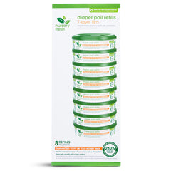 Nursery Fresh 7-layer film delivers odor control and leak protection