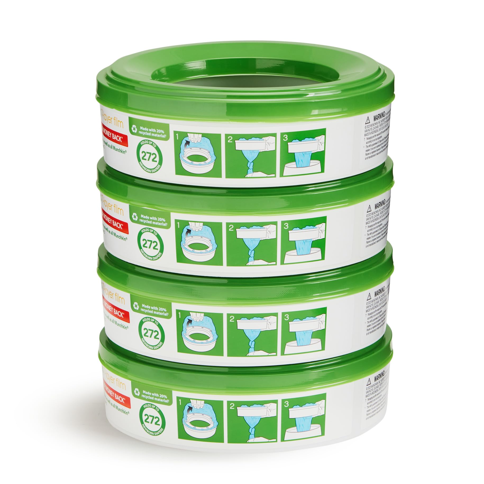 Nursery Fresh easy-install refill rings simplify diaper pail upkeep