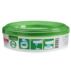 Nursery Fresh holds up to 1,088 newborn diapers in a four-pack